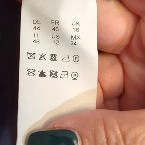 Boss Virgin Stretch Wool Navy Women's Blazer - Picture 5 of 13